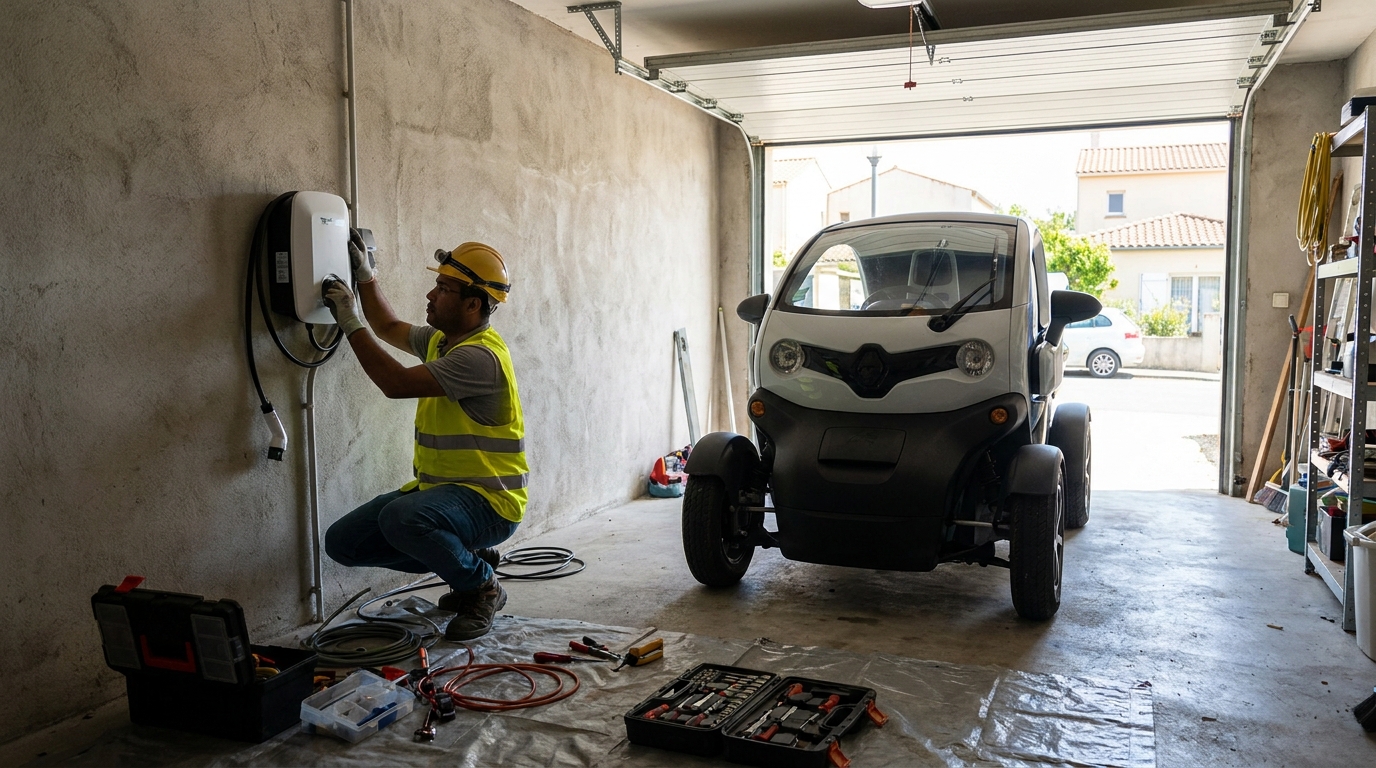 Instalacao de carregador de carro eletrico profissional em Florianópolis‑SC