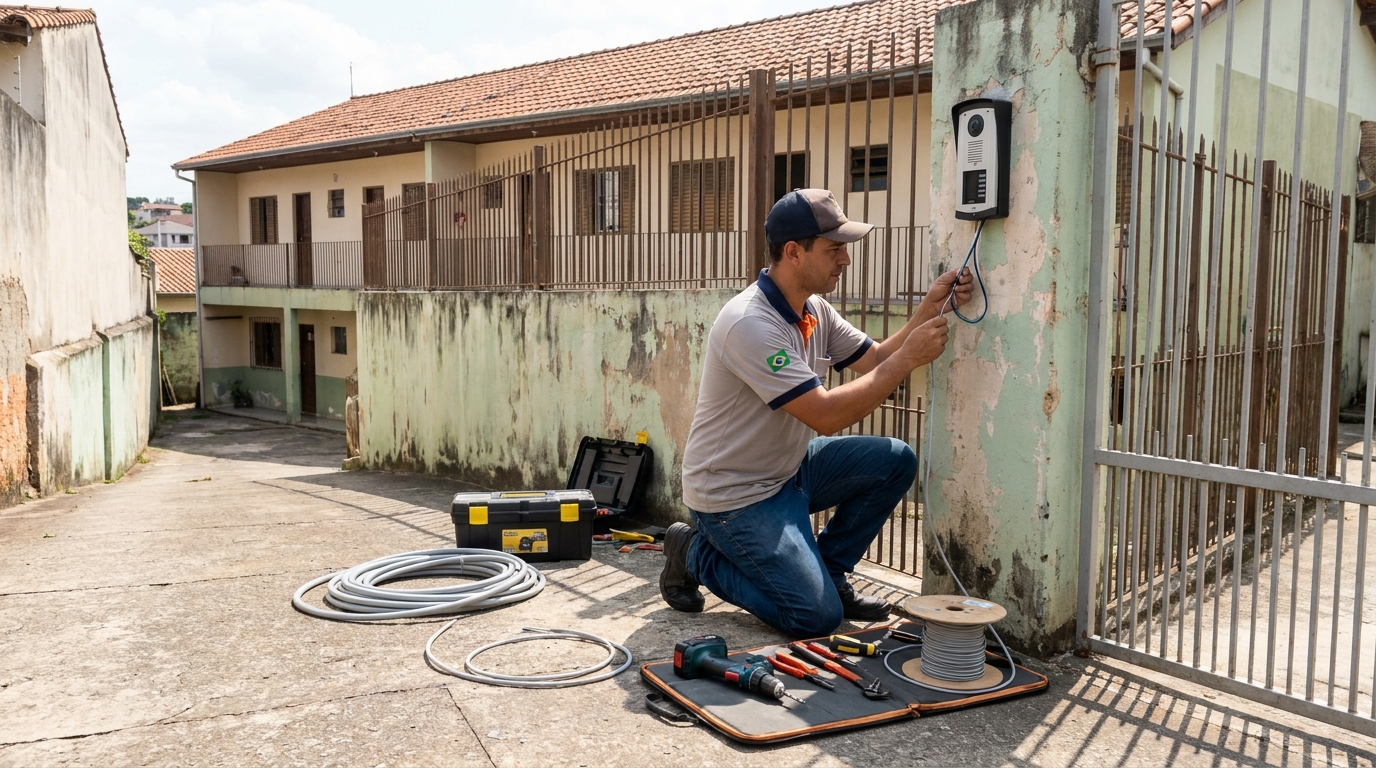Instalacao de interfone residencial em Florianópolis‑SC