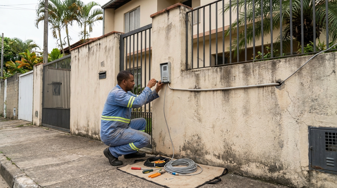 Instalacao de video porteiro em Florianópolis‑SC